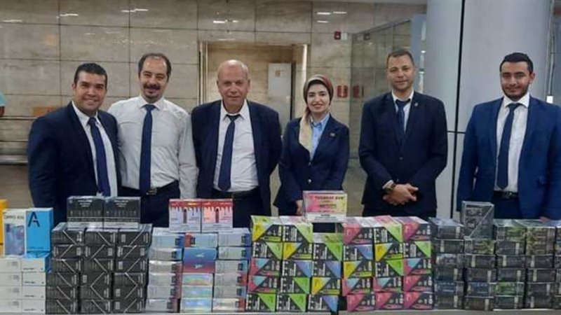 جمارك مطار القاهرة
