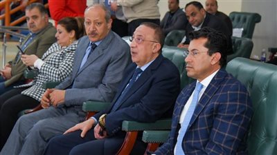 محافظ الإسكندرية ووزير الرياضة يفتتحان بطولة العالم للمصارعة المقامة بالصالة المغطاة ببرج العرب