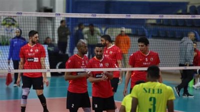 موعد مباراة الأهلي والوكرة القطري في البطولة العربية للطائرة