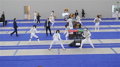 منتخبات العالم تشيد بصالة العاصمة الإدارية الجديدة في كأس العالم لسلاح الشيش