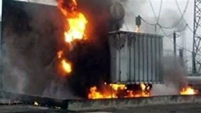 تشييع جثمان طفل لقى مصرعه في انفجار كشك كهرباء بالشرقية