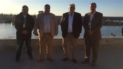 جولة سياحية لرئيسى الدولي والإفريقي على هامش استضافة الإسكندرية لبطولة إبراهيم مصطفى 