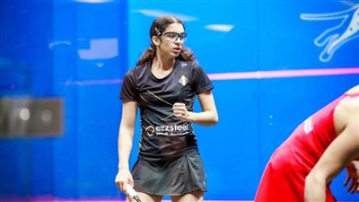 تأهل أمينة عرفي والشربيني لنهائي بطولة أون فاير للإسكواش