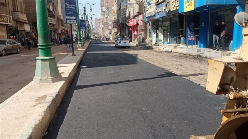 رصف شوارع بملوى