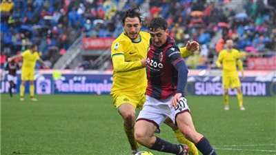 بولونيا يفوز على إنتر ميلان بهدف نظيف في الدوري الإيطالي