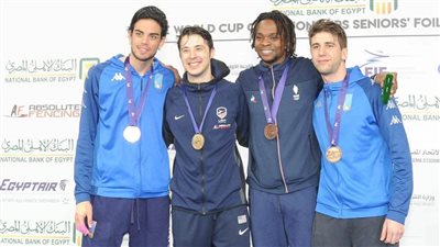 صاحب ذهبية كأس العالم لسلاح الشيش: سعيد بتحقيق المركز الأول