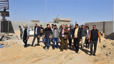 محافظ أسيوط يتفقد أعمال إنشاء المجزر الآلي بعرب مطير بتكلفة 39 مليون جنيه