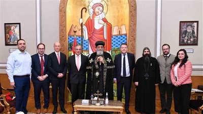 البابا تواضروس لوفد البرلمان الأوروبي: الكنيسة الأرثوذكسية كنيسة وطنية تخدم كل المصريين 