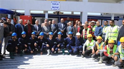 محافظ سوهاج يطلق إشارة بدء التشغيل التجريبي لمحطة مياه الاحايوة بأخميم