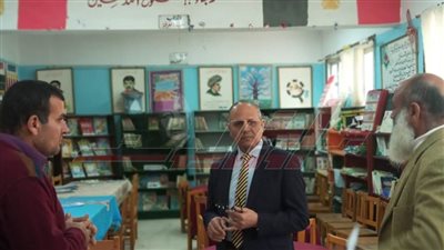 وكيل تعليم كفر الشيخ يتفقد مدارس المحافظة
