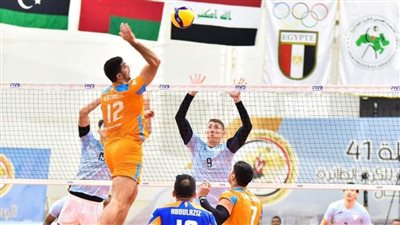 النصر البحريني والسيب العماني والوكرة القطري تتأهل لنصف نهائي البطولة العربية للطائرة 