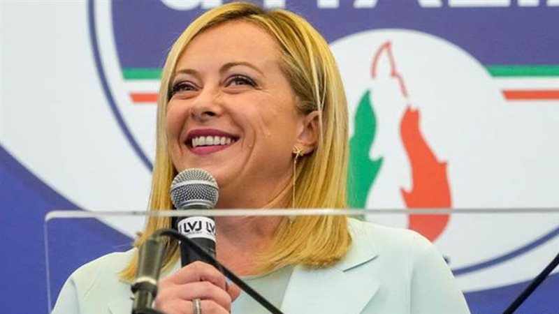 رئيسة الوزراء الإيطالية