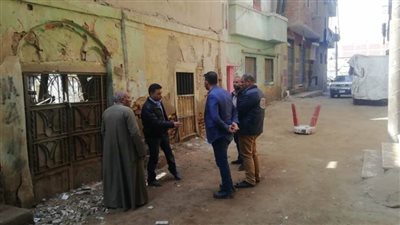 انهيار جزئي لمنزل قديم في شبين القناطر دون خسائر بشرية 