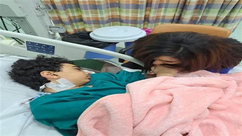 الطفل يوسف نجل الإعلامية