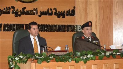 أكاديمية ناصر العسكرية للدراسات العليا تستضيف وزير الشباب والرياضة