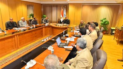 محافظ أسيوط يعقد اجتماعًا لمتابعة نسب تنفيذ ورفع معدلات الأداء بمشروعات قرى حياة كريمة