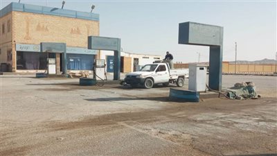 انتظام العمل في محطات الوقود بوسط سيناء