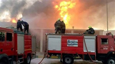 حريق يلتهم 20 طنًا من القماش داخل مصنع ملابس بالدقهلية 