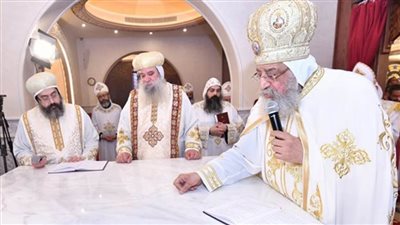 البابا تواضروس يدشن كنيسة 