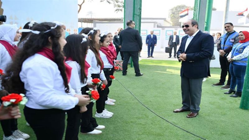 طلاب المنيا يستقبلون