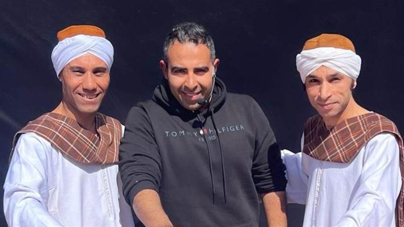 محمد عدوية في كواليس