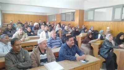 الاجتماع بمشرفي التغذية لتدريبهم على المنظومة الإلكترونية الحديثة