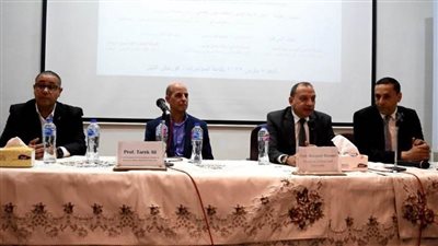 رئيس جامعة بني سويف يفتتح فعاليات المؤتمر العلمي 