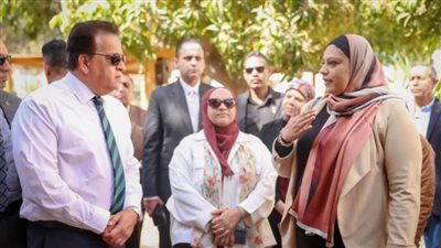 وزير الصحة في جولة ميدانية بمستشفى الصحة النفسية بالعباسية