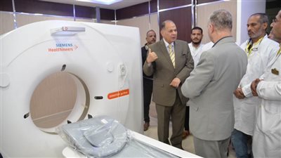 محافظ أسيوط يتفقد مستشفى المبرة للتأمين الصحي وأعمال تطوير المبنى الملحق به