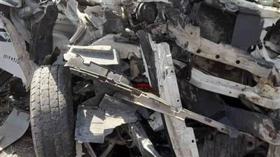 مصرع شخص وإصابة آخر في حادث تصادم سيارتين على طريق جمصة