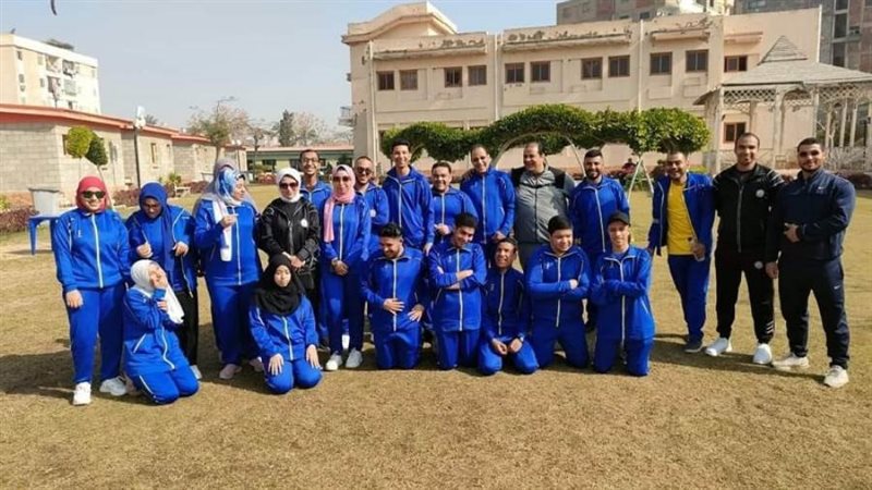 فريق جامعة بنى سويف