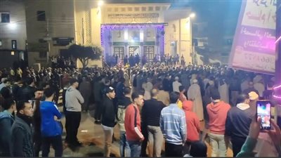 تشييع جثمان شاب عُثر عليه مقتولًا وملقى بجوار ترعة بالدقهلية 