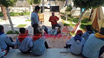 المعسكر التدريبي لإدارة الأزمة ودرء المخاطر لعشائر الجوالة بمراكز شباب سيدي سالم