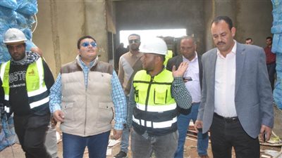 نائب محافظ  بني سويف يتابع مشروعات 