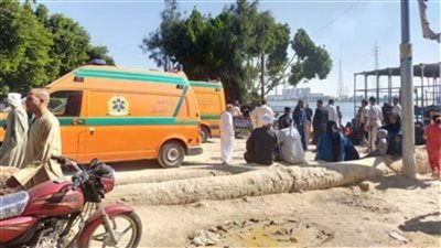 انتشال جثتين لغريقين بنهر النيل والبحر اليوسفي بالمنيا 