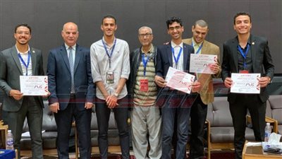 المركز الأول لجامعة كفر الشيخ على مستوى الجامعات المصرية في المؤتمر الطلابي