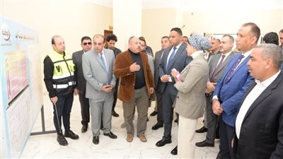 بتكلفة 20 مليون جنيه.. محافظ الدقهلية يتفقد مجمع خدمات أجا قبل افتتاحه 