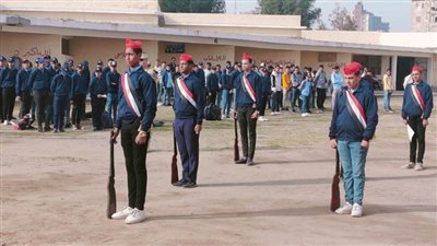 مدارس البحيرة تشارك الاحتفالات بيوم الشهيد