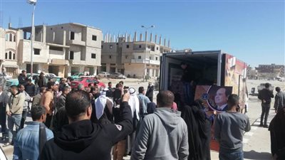 منافذ كلنا واحد بالشيخ زويد بشمال سيناء 