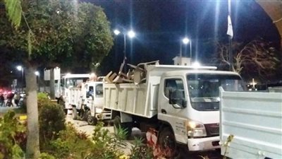 سكرتير بني سويف يشرف على تنفيذ حملة مكبرة لرفع الإشغالات 