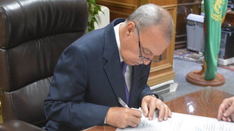 محافظ القليوبية يعتمد