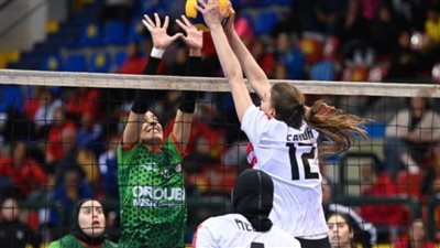 طائرة الزمالك يفوز على سبورتنج في كأس مصر  للسيدات