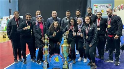 17 ميدالية لمنتخب مصر للقوس والسهم في البطولة العربية داخل الصالات