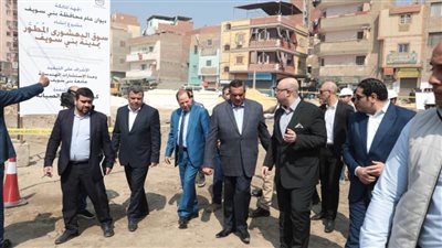 وزير التنمية يتفقد المشروعات التنموية والخدمية ببني سويف