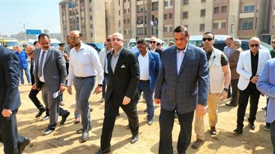 وزير التنمية ومحافظ بني سويف يتفقدان مشروعات  