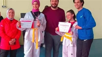 نادي المنصورة يحصد 6 ميداليات في بطولة وسط الدلتا للتايكوندو 