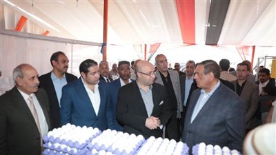 وزير التنمية المحلية ومحافظ بني سويف يتفقدان مشروعات الدواجن المركزية