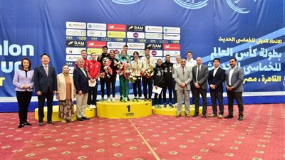 مصر تحتل المركز الرابع في منافسات التتابع المختلط بكأس العالم للخماسي