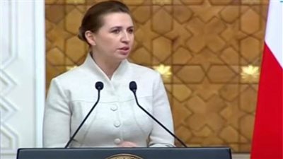 رئيسة وزراء الدنمارك: المباحثات مع الرئيس السيسي اتسمت بالمباشرة... ومصر بلد قوى في مجالات مختلفة