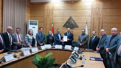 جامعة بنها تحصل على تجديد شهادتي الأيزو والنظام المتكامل للجودة